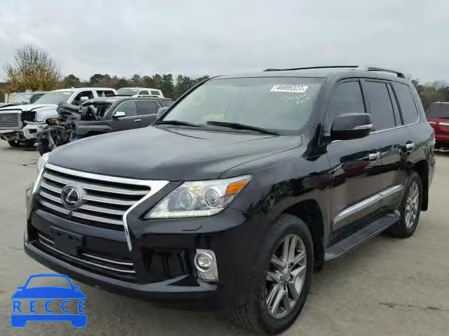 2015 LEXUS LX 570 JTJHY7AX4F4169128 image 2