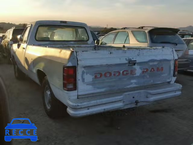 1990 DODGE D-SERIES D 1B7GE16X5LS727508 зображення 2