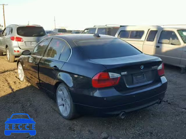 2007 BMW 335 I WBAVB73587VF52228 image 2