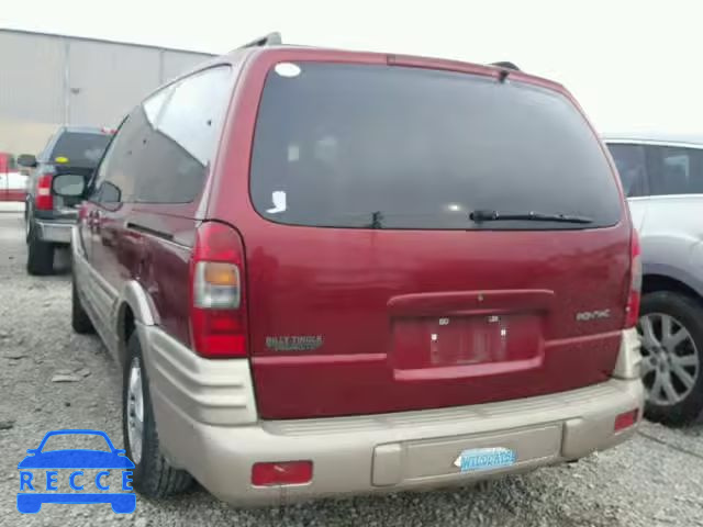 1999 PONTIAC MONTANA / 1GMDX03E5XD271588 зображення 2