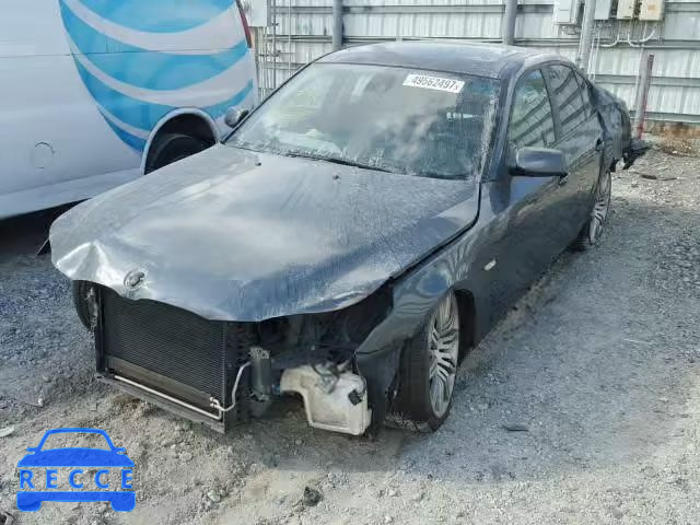 2008 BMW 550 I WBANW535X8CT49179 image 1