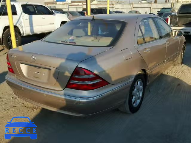 2001 MERCEDES-BENZ S 430 WDBNG70J11A180036 image 3