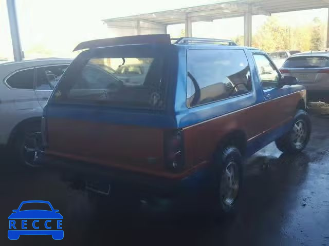 1988 CHEVROLET BLAZER S10 1GNCT18Z8J0168507 image 3