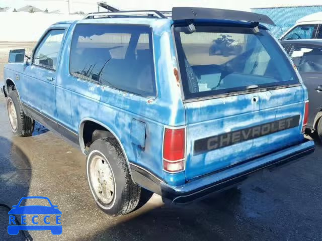 1988 CHEVROLET BLAZER S10 1GNCT18Z6J8207628 image 2