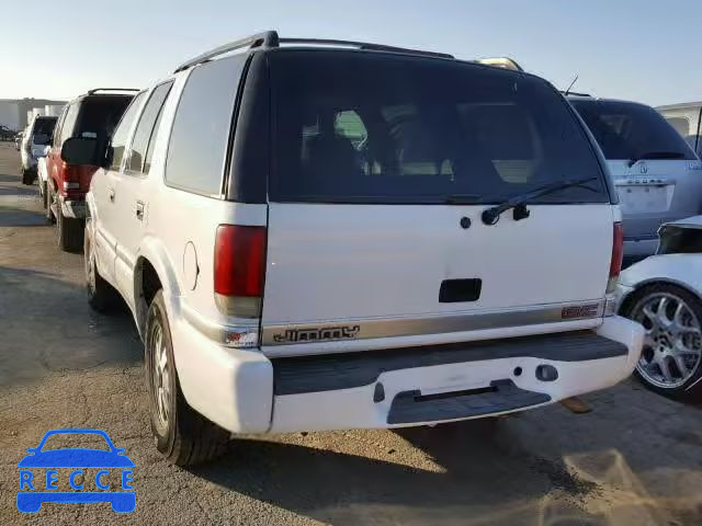 1999 GMC ENVOY 1GKDT13W5X2538999 image 2