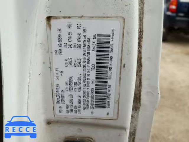 2002 DODGE RAM VAN B1 2B7HB11Y92K142193 image 9