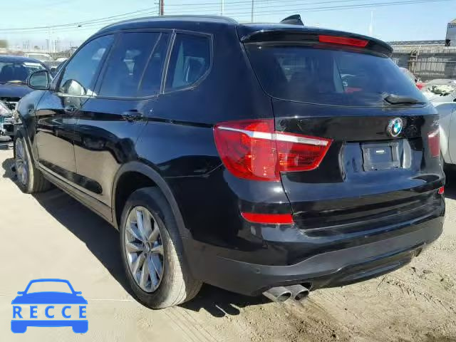 2017 BMW X3 SDRIVE2 5UXWZ7C33H0V89019 зображення 2