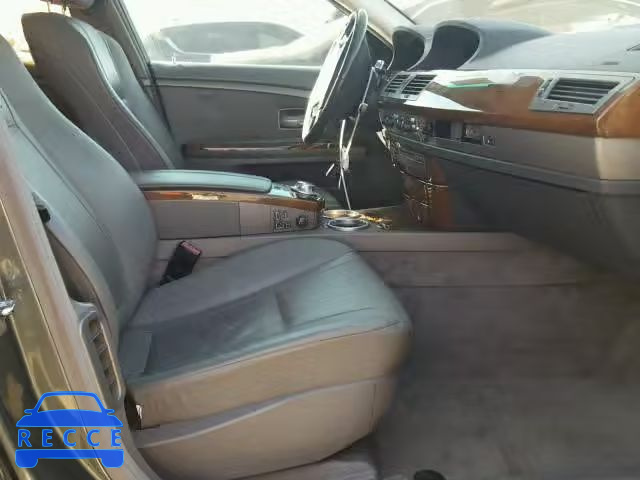 2004 BMW 745 I WBAGL63414DP68606 image 4