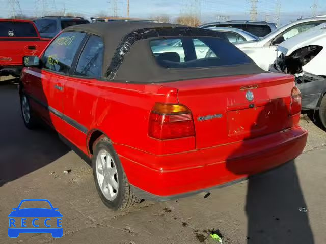 1995 VOLKSWAGEN CABRIO WVWBB81E3SK030306 зображення 2