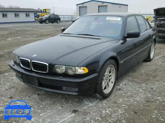 2001 BMW 740 I AUTO WBAGG83411DN88425 зображення 1