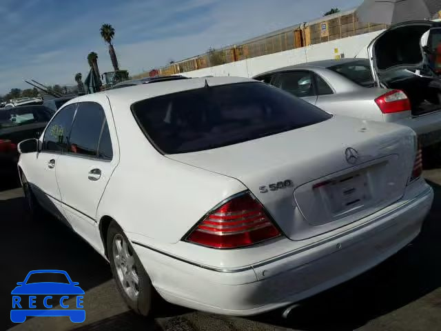 2001 MERCEDES-BENZ S 430 WDBNG70J31A166543 image 2