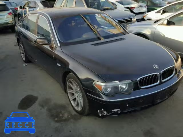 2003 BMW 745 LI WBAGN63493DR16333 image 0