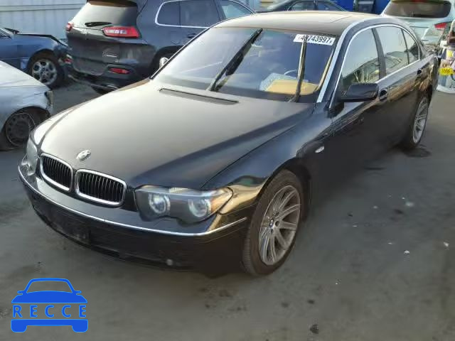 2003 BMW 745 LI WBAGN63493DR16333 зображення 1