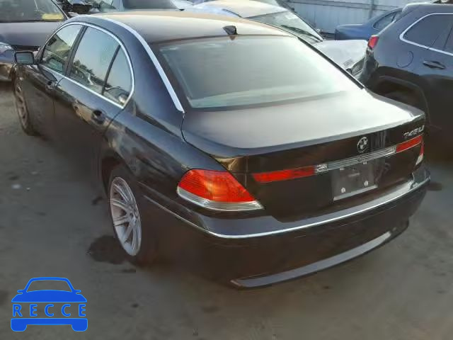 2003 BMW 745 LI WBAGN63493DR16333 image 2