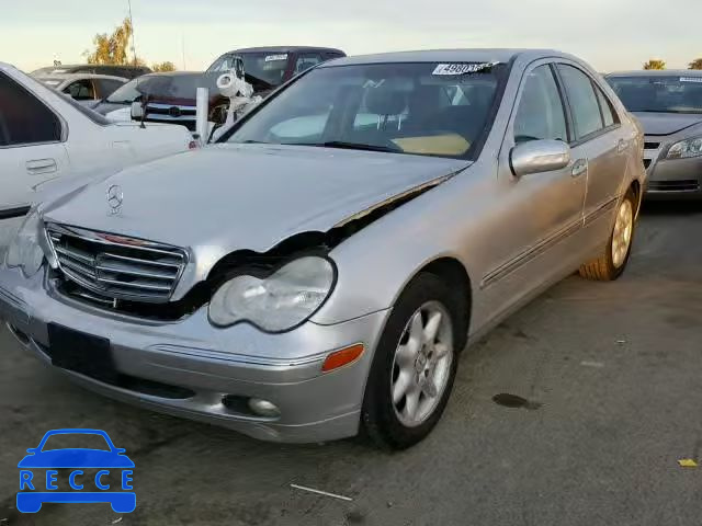 2004 MERCEDES-BENZ C 240 WDBRF61JX4A576080 зображення 1