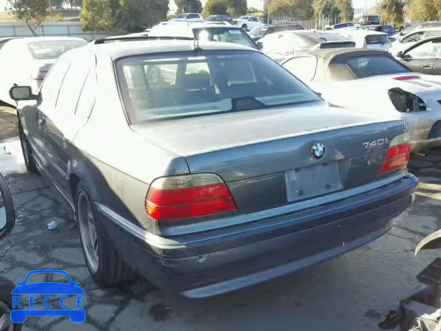 2001 BMW 740 I AUTO WBAGG83411DN85945 image 2