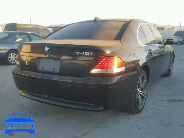 2004 BMW 745 I WBAGL634X4DP68670 image 3