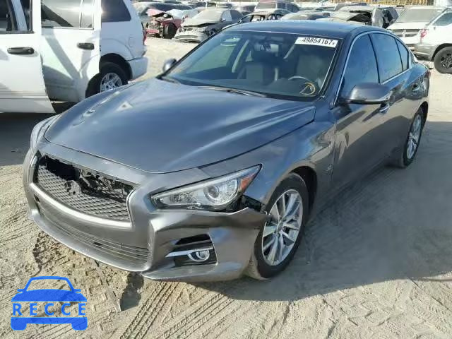 2015 INFINITI Q50 BASE JN1BV7AP0FM349999 зображення 1