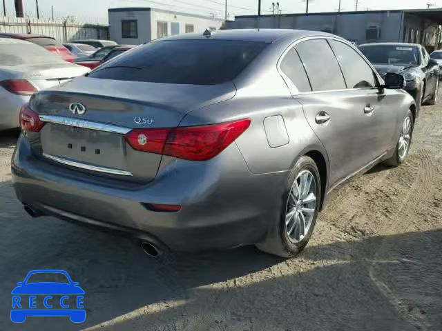 2015 INFINITI Q50 BASE JN1BV7AP0FM349999 зображення 3