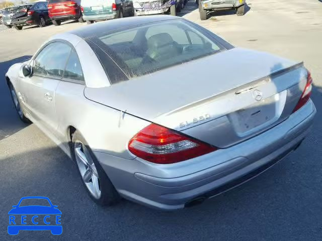 2004 MERCEDES-BENZ SL 500 WDBSK75F34F070392 image 2