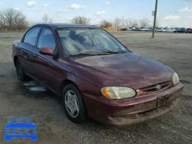 2001 KIA SEPHIA BAS KNAFB121915087334 image 0