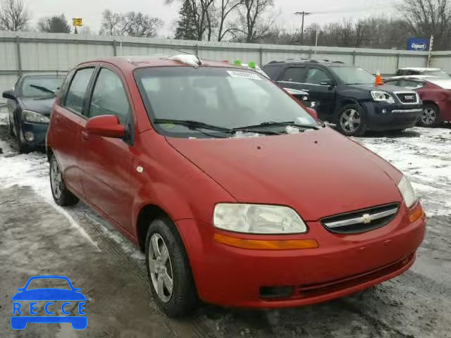 2007 CHEVROLET AVEO BASE KL1TD666X7B728298 image 0