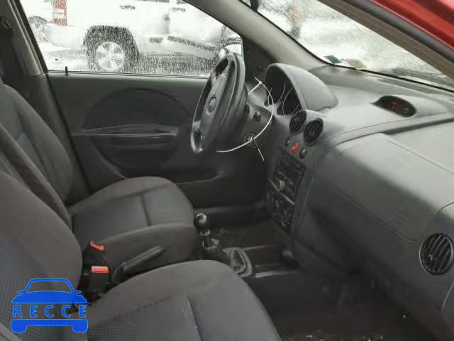 2007 CHEVROLET AVEO BASE KL1TD666X7B728298 image 4