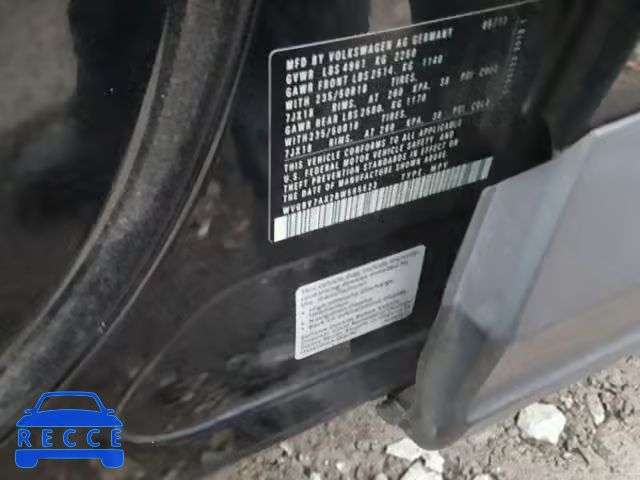 2011 VOLKSWAGEN TIGUAN S WVGBV7AX2BW565523 image 9