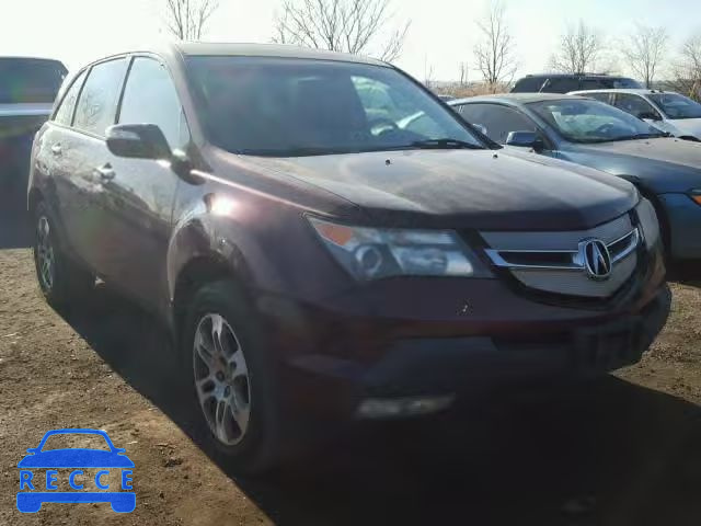 2007 ACURA MDX TECHNO 2HNYD28357H525685 зображення 0