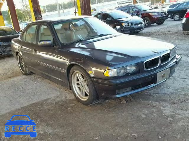 2001 BMW 740 I AUTO WBAGG83491DN85885 image 0