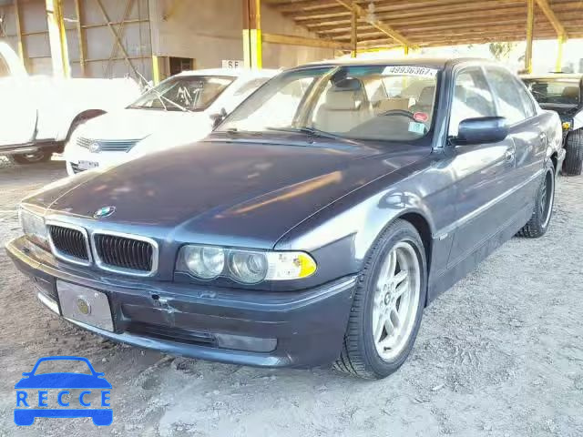 2001 BMW 740 I AUTO WBAGG83491DN85885 image 1