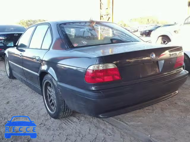 2001 BMW 740 I AUTO WBAGG83491DN85885 Bild 2