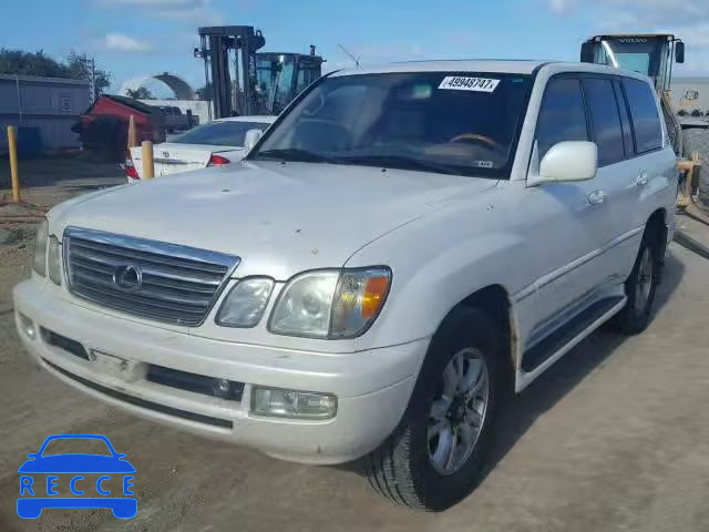 2004 LEXUS LX 470 JTJHT00W443540757 image 1