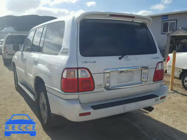 2004 LEXUS LX 470 JTJHT00W443540757 image 2