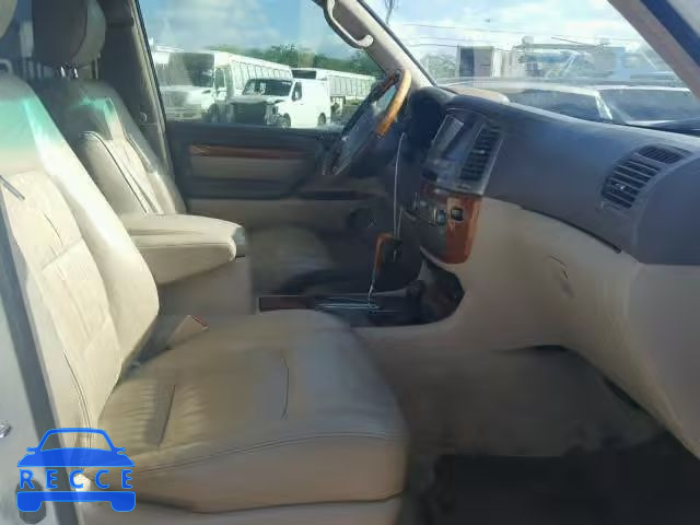 2004 LEXUS LX 470 JTJHT00W443540757 image 4