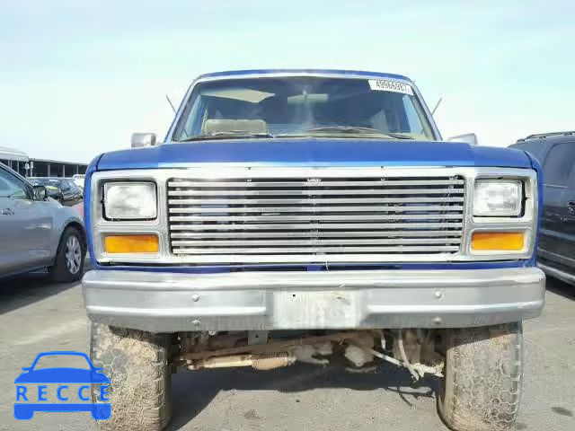 1985 FORD BRONCO U10 1FMDU15G9FLA54045 image 9