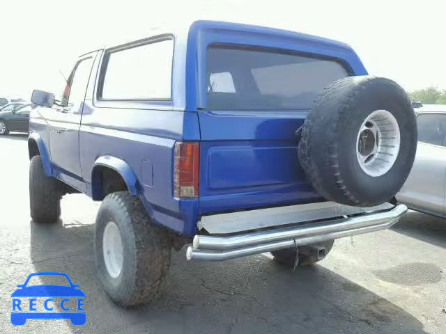 1985 FORD BRONCO U10 1FMDU15G9FLA54045 image 2