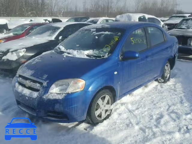 2007 CHEVROLET AVEO BASE KL1TD56687B068062 image 1