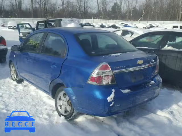 2007 CHEVROLET AVEO BASE KL1TD56687B068062 image 2