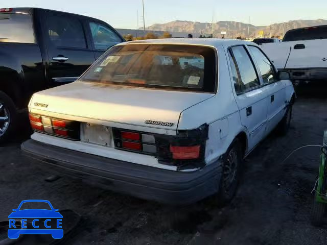 1993 DODGE SHADOW 1B3XP28K5PN583045 image 3