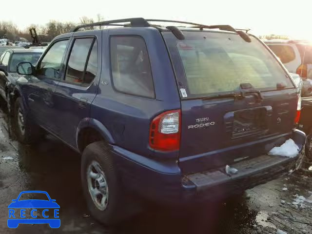 2002 ISUZU RODEO S 4S2DM58W524315064 image 2