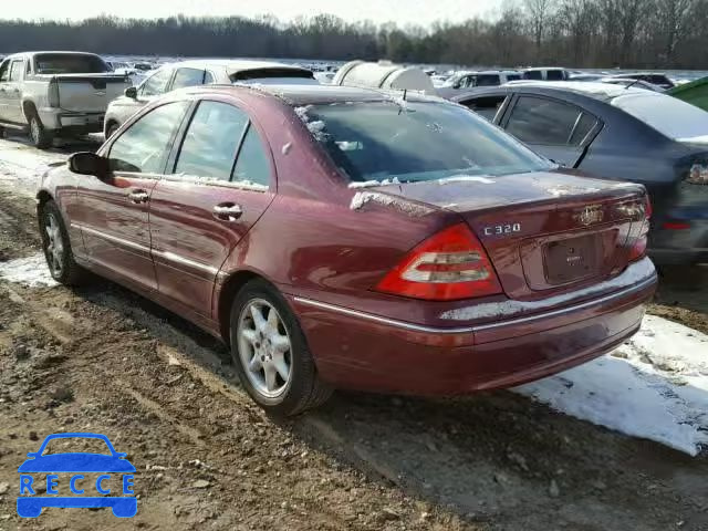 2002 MERCEDES-BENZ C 320 WDBRF64J32E008173 image 2