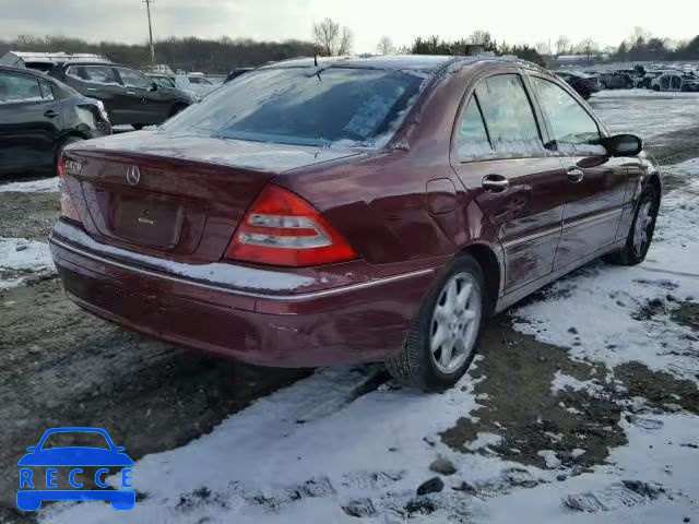 2002 MERCEDES-BENZ C 320 WDBRF64J32E008173 image 3