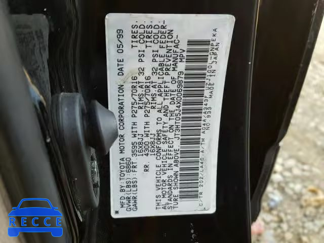 1999 TOYOTA LAND CRUIS JT3HT05J4X0069879 image 9