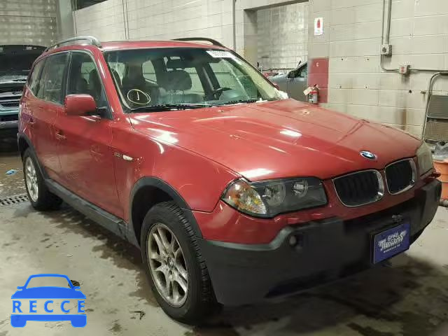 2004 BMW X3 2.5I WBXPA73484WC38559 зображення 0