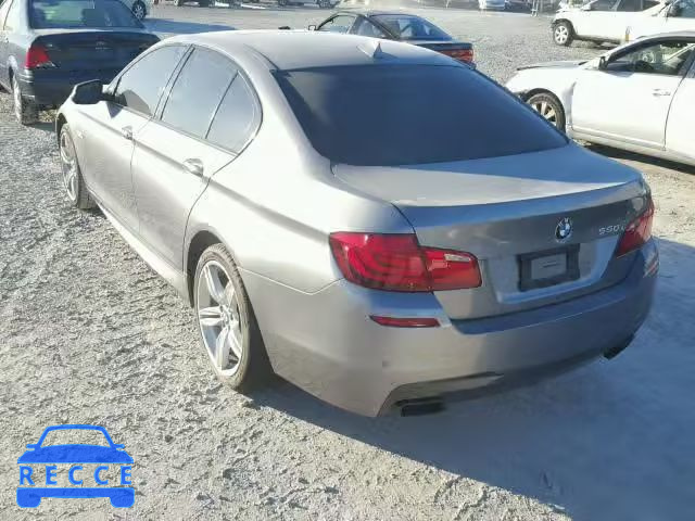 2011 BMW 550 I WBAFR9C58BC758307 image 2