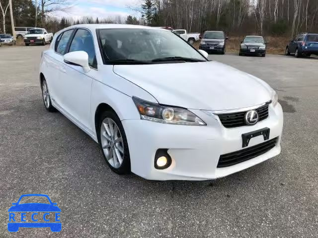 2012 LEXUS CT 200 JTHKD5BH8C2072102 image 0