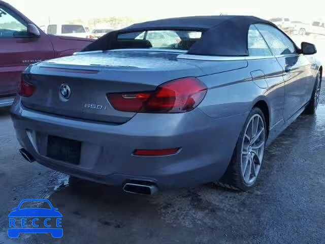 2012 BMW 650 I WBALZ3C50CDL71231 зображення 3