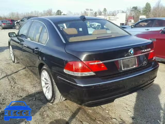 2008 BMW 750 LI WBAHN835X8DT85689 image 2