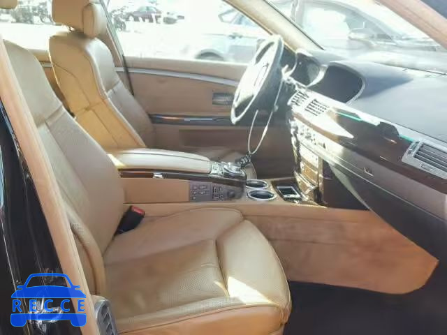 2008 BMW 750 LI WBAHN835X8DT85689 image 4